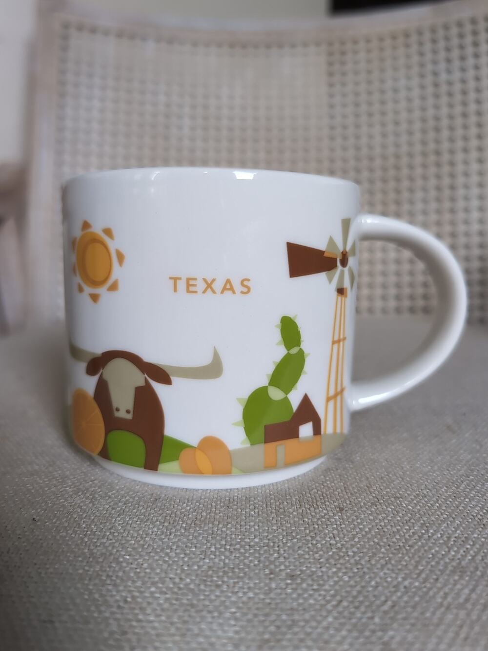 Starbucks You Are Here Collection Ceramic Coffee Mug Cup TEXAS